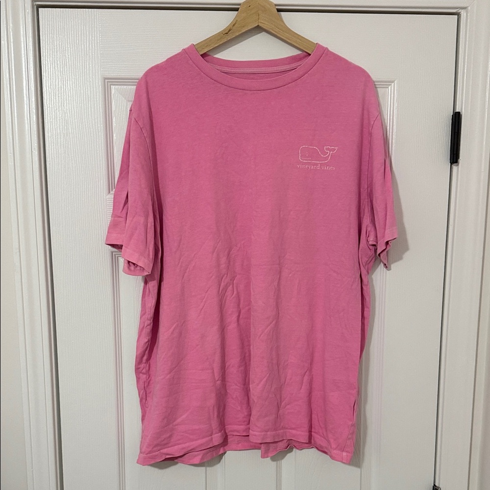 Vineyard Vines Classic Pink Short Sleeve Tee